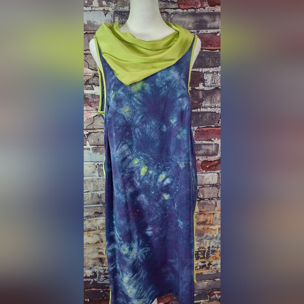 Creative Couture By Linda Hand Painted Silk Tunic